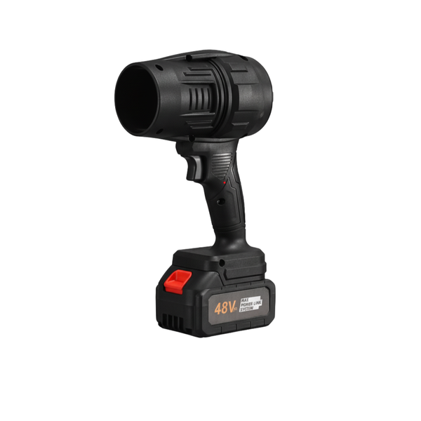 suflantă electrică portabilă 48V cu 2 acumulatori